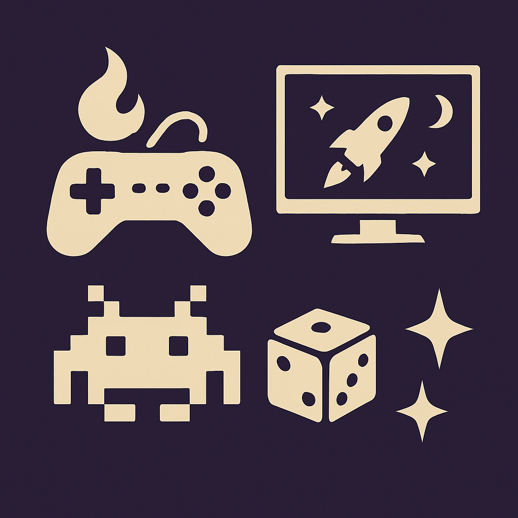 Image of video games